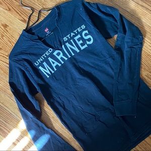 Marine corps long sleeve tee